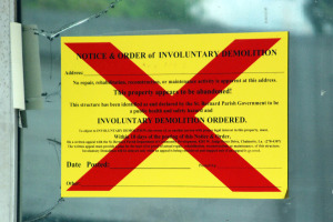 Notice of Involuntary Demolition